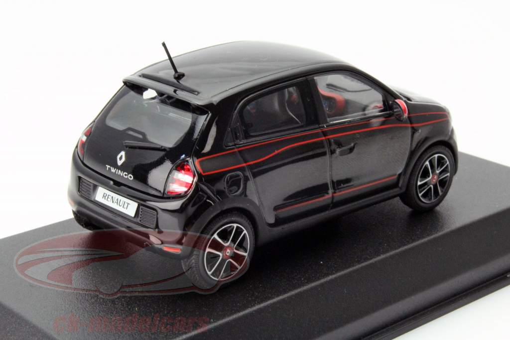 Renault Twingo SL Edition One Год 2014 черный 1:43 Norev