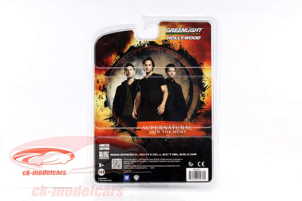 Ford Mustang 从 该 电视剧 Supernatural 2005 绿 1:64 Greenlight