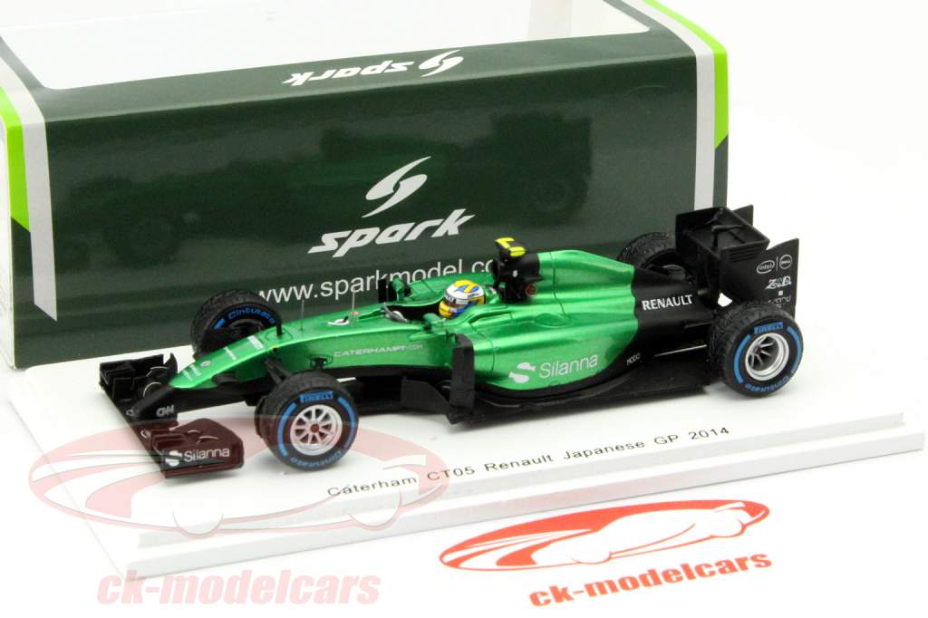 Marcus Ericsson Caterham CT05 #9 Giappone GP formula 1 2014 1:43 Spark