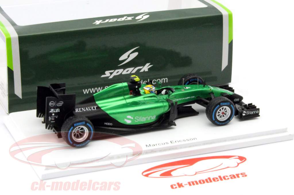 Marcus Ericsson Caterham CT05 #9 Japão GP fórmula 1 2014 1:43 Spark