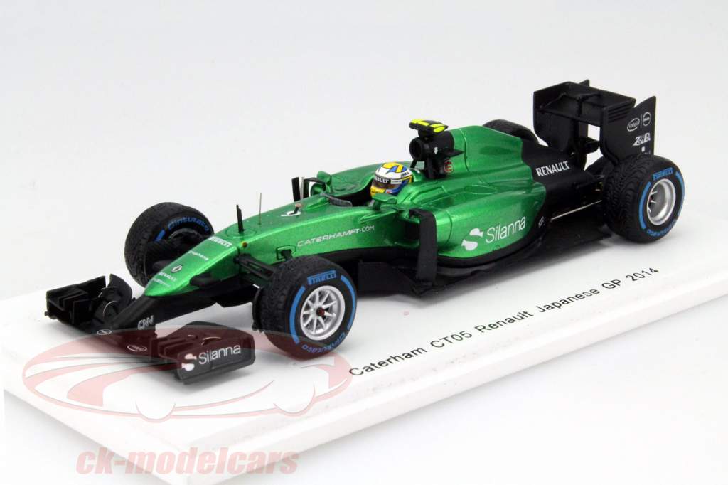 Marcus Ericsson Caterham CT05 #9 Japão GP fórmula 1 2014 1:43 Spark