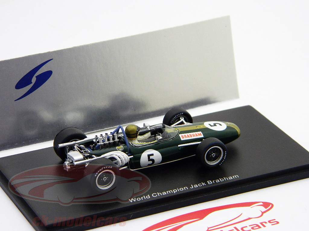 Джек Brabham BT20 Brabham Формулы-1 чемпион мира 1966 1:43 Свеча