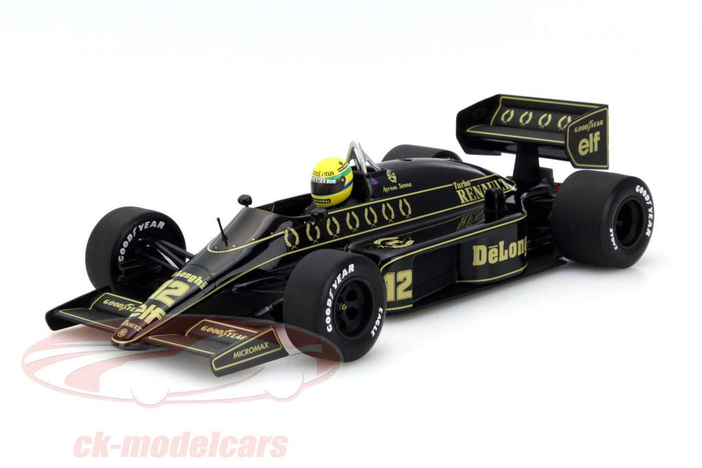 Ayrton Senna Lotus 98T #12 fórmula 1 1986 1:18 Minichamps
