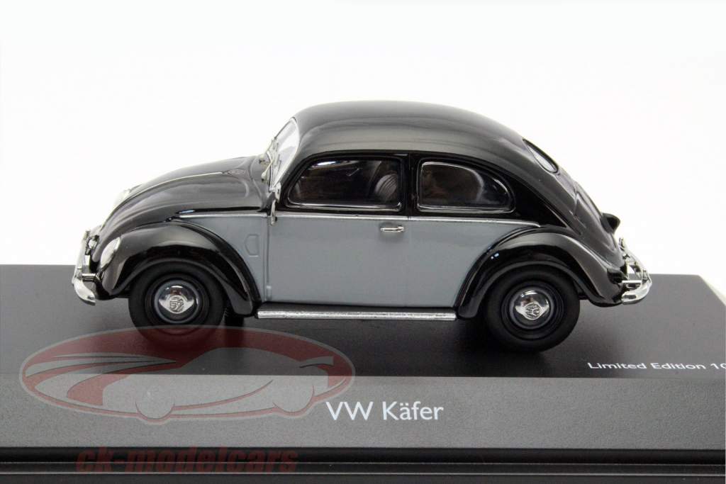 大众甲壳虫 黑/灰色 1:43 舒克 Schuco