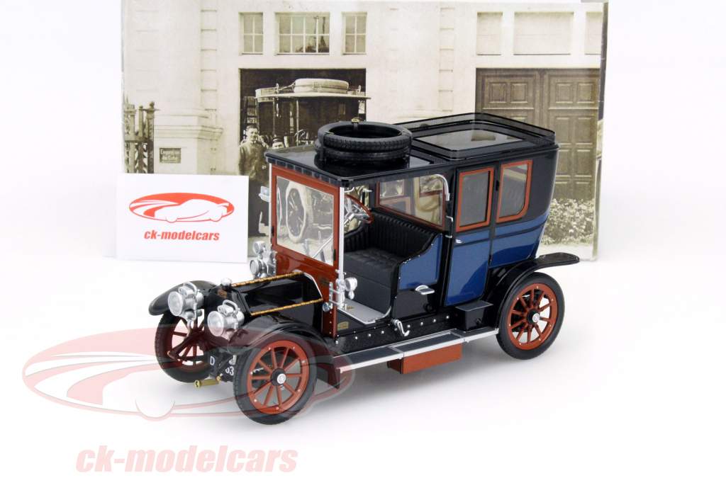 Austro Daimler 28/32 Maja año 1908 azul 1:18 Fahr(T)raum