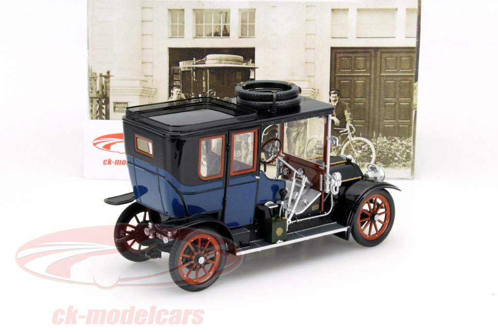 Austro Daimler 28/32 Maja 年 1908 ブルー 1:18 Fahr(T)raum