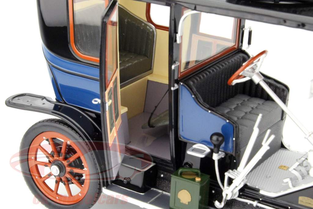 Austro Daimler 28/32 Maja año 1908 azul 1:18 Fahr(T)raum