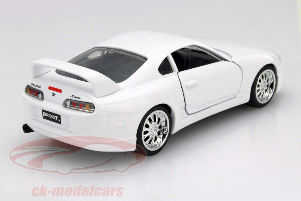 Brian's Toyota Supra Fast and Furious white 1:32 Jada Toys