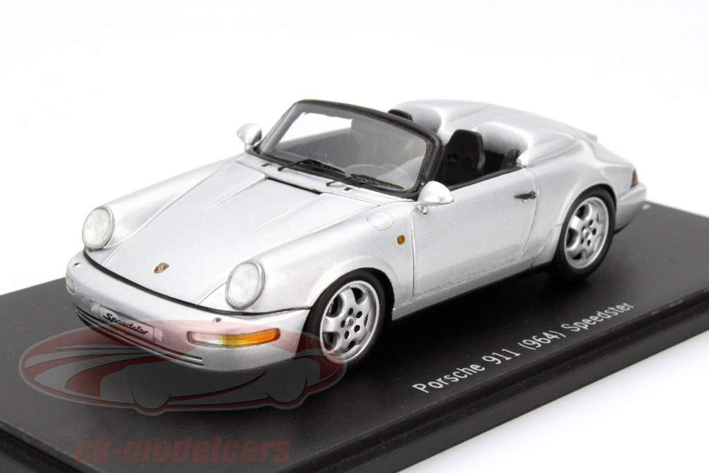 Porsche 911 (964) Speedster plata 1:43 Spark