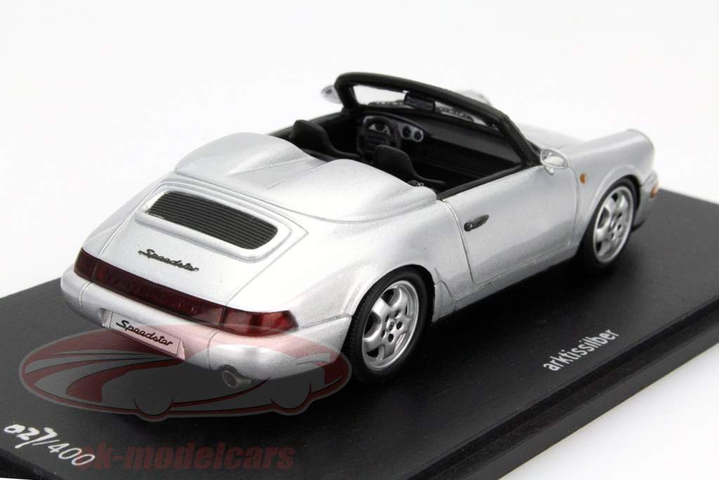 Porsche 911 (964) Speedster plata 1:43 Spark