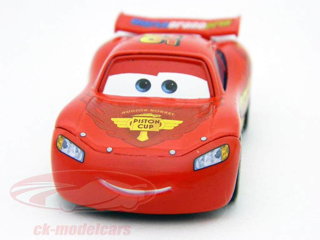 Disney Pixar Carros 2 Set com Relâmpago McQueen e Francesco Bernoulli 1:43 Mattel