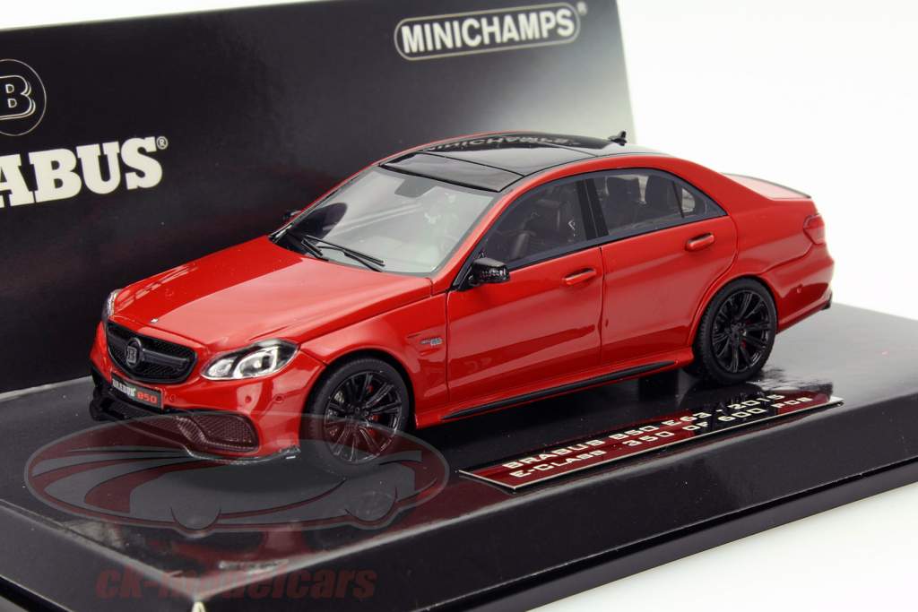Brabus 850 (E63) E-Class год 2015 красный 1:43 Minichamps