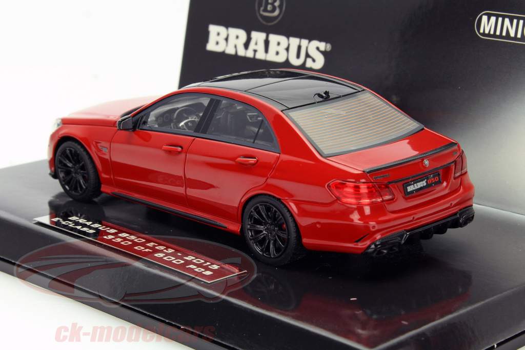 Brabus 850 (E63) E-Class год 2015 красный 1:43 Minichamps