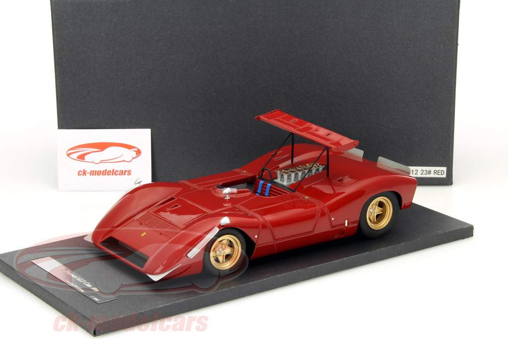Ferrari 612 Can Am Plain Body Version 红 1:18 CMF
