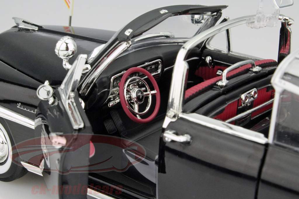 林肯全球(cosmopolitan)Bubble Top 1950年 黑色 1:24 Lucky DieCast