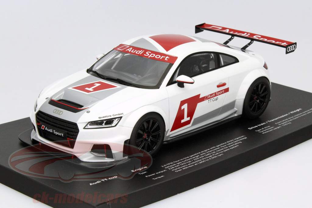 Audi TT Cup 2015 presentazione auto #1 1:18 Spark