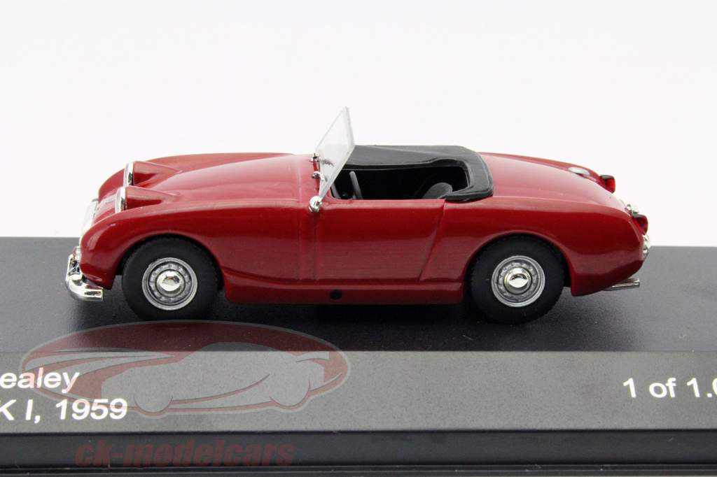Austin Healey Sprite MK I 年 1959 赤 1:43 WhiteBox