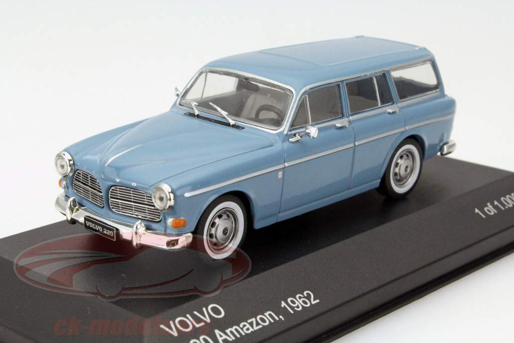 Volvo 220 Amazon Year 1962 blue 1:43 WhiteBox
