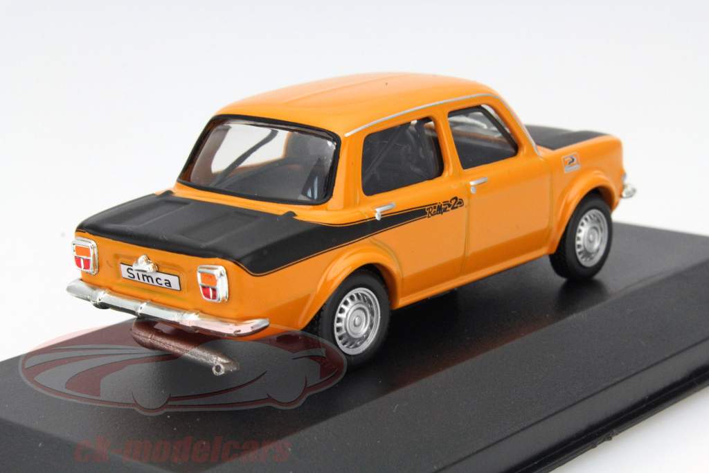 Simca Rallye 2 år 1976 appelsin 1:43 WhiteBox
