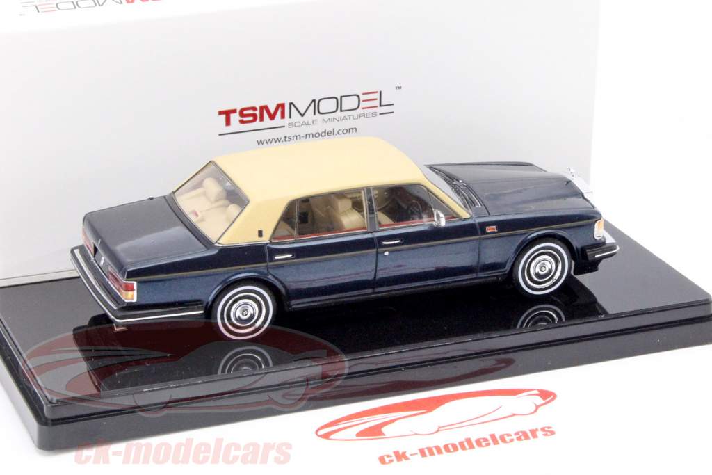 Rolls Royce Silver Spur II год 1991 темно-синий 1:43 TrueScale