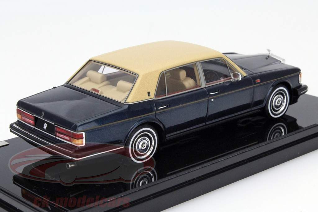 Rolls Royce Silver Spur II anno 1991 blu scuro 1:43 TrueScale