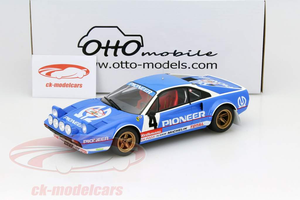 Ferrari 308 GTB ツールドコルス 1/18 Ottomobile Ottomobile 1:18 Ferrari 308 GTB Groupe B #4 OT179 modello