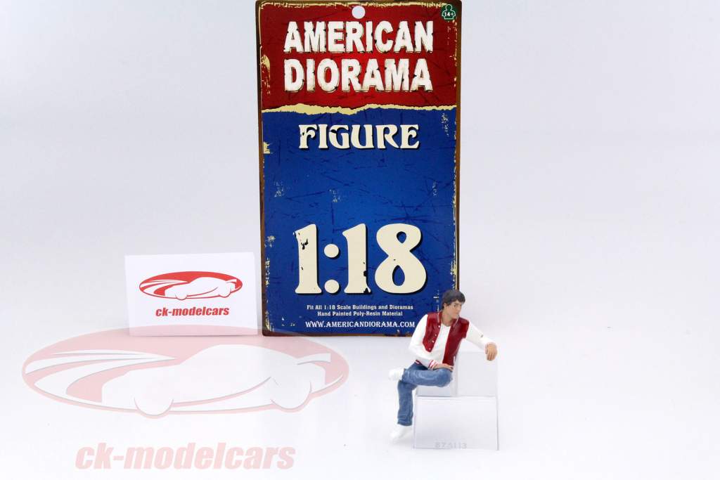 Seated figure Adam 1:18 American Diorama