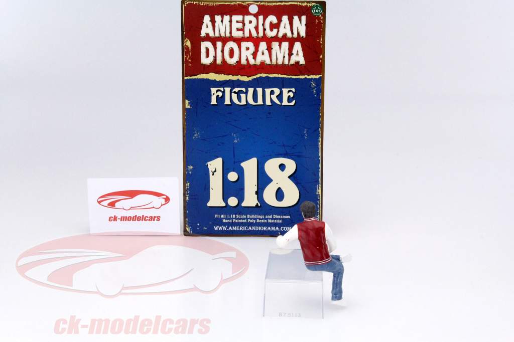 Seated figure Adam 1:18 American Diorama