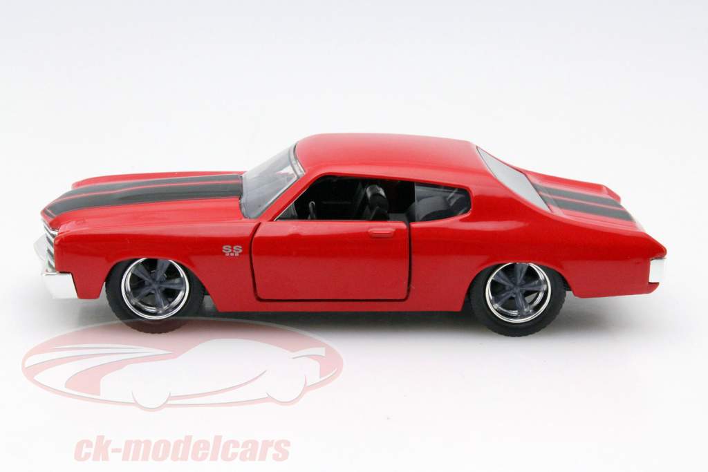 Dom's Chevrolet Chevelle SS film Fast and Furious IV 2009 rød 1:32 Jada Toys