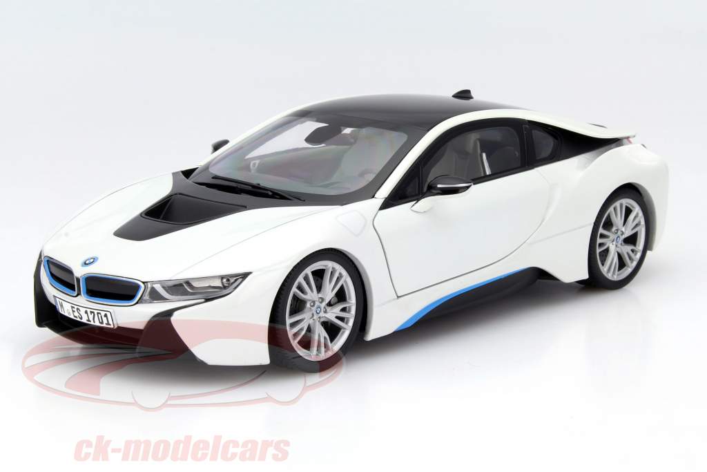 BMWのI8（I12）2014年クリスタルホワイト1時18 ParagonModels