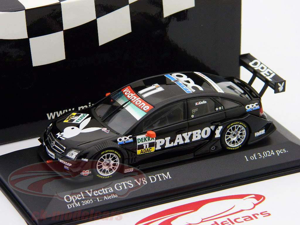 【MINICHAMPS】OPEL VECTRA GTS V8 #M41 Minichamps 1:43 Laurent Aillo Opel Vectra GTS V8 DTM #11
