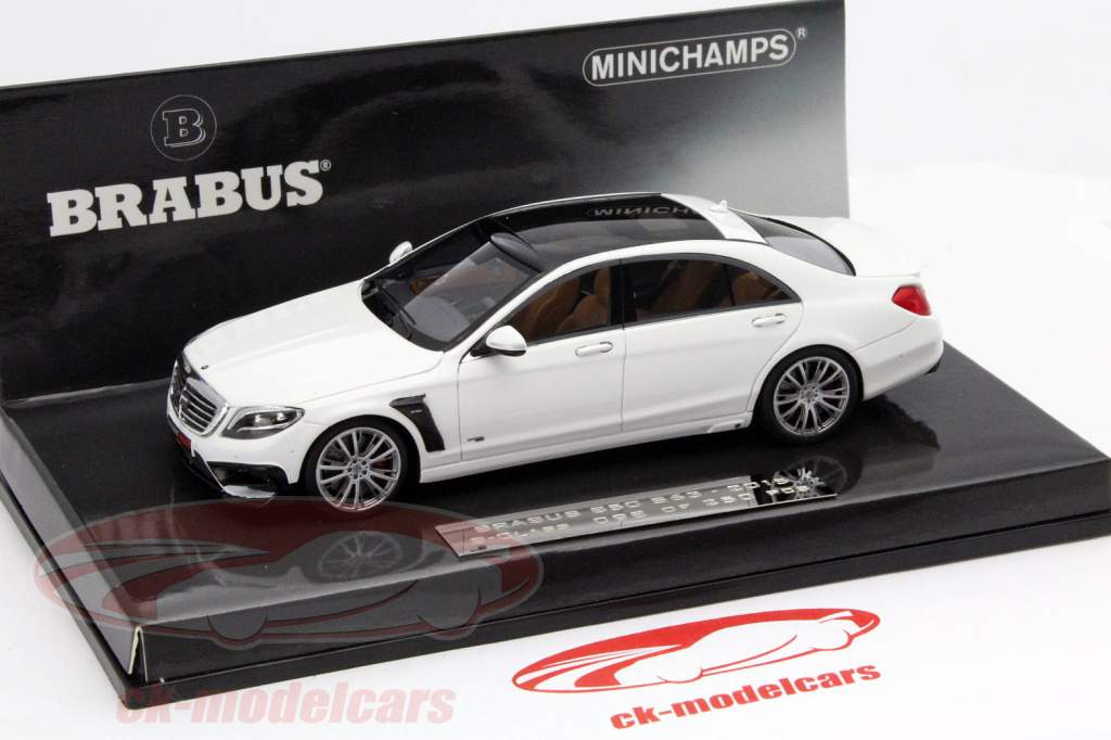 Brabus 850 (S63) S-Class год 2015 белый 1:43 Minichamps