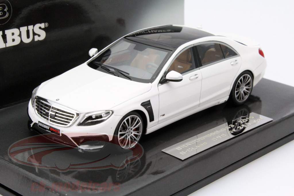 Brabus 850 (S63) S-Class год 2015 белый 1:43 Minichamps