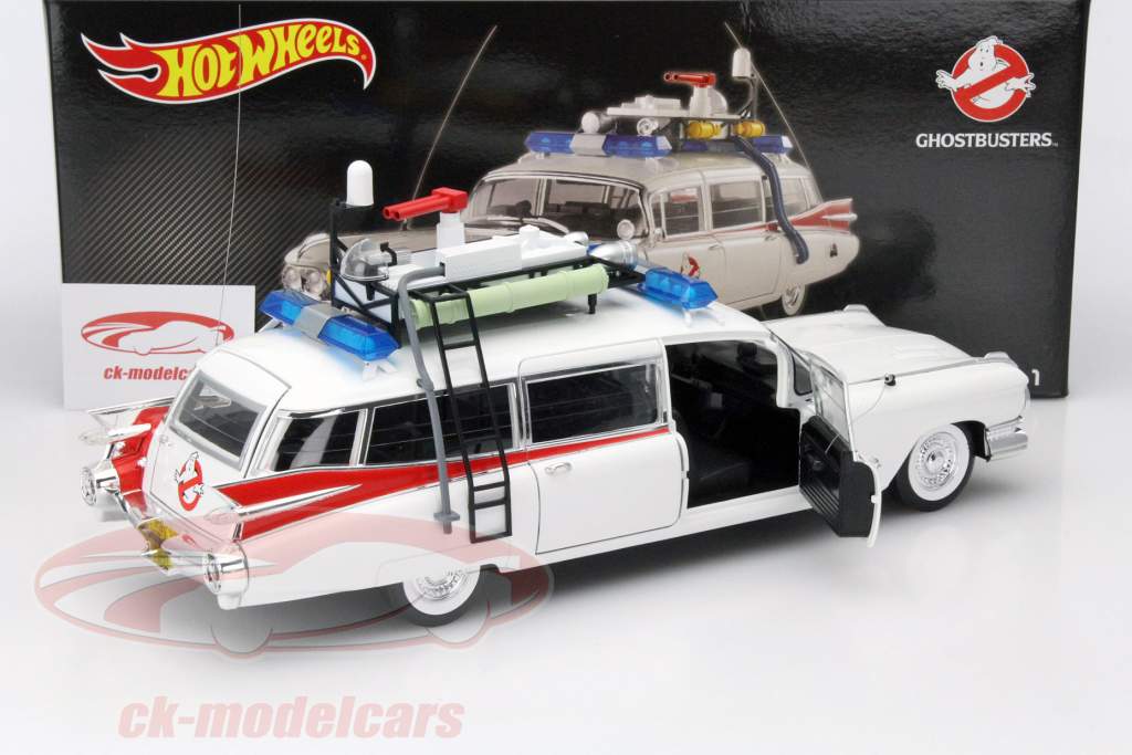 Cadillac Ecto-1 de la película Ghostbusters 1989 1:18 HotWheels