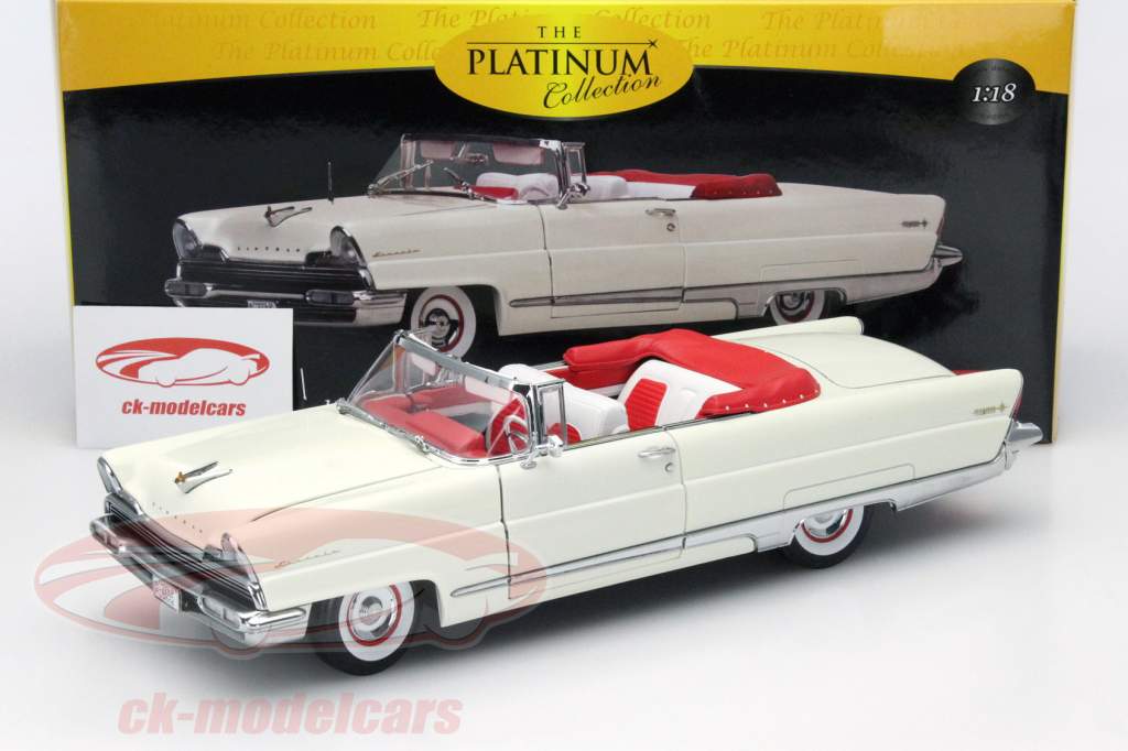 林肯 Premiere 开敞篷车1956年 白色 1:18 太阳星 SunStar