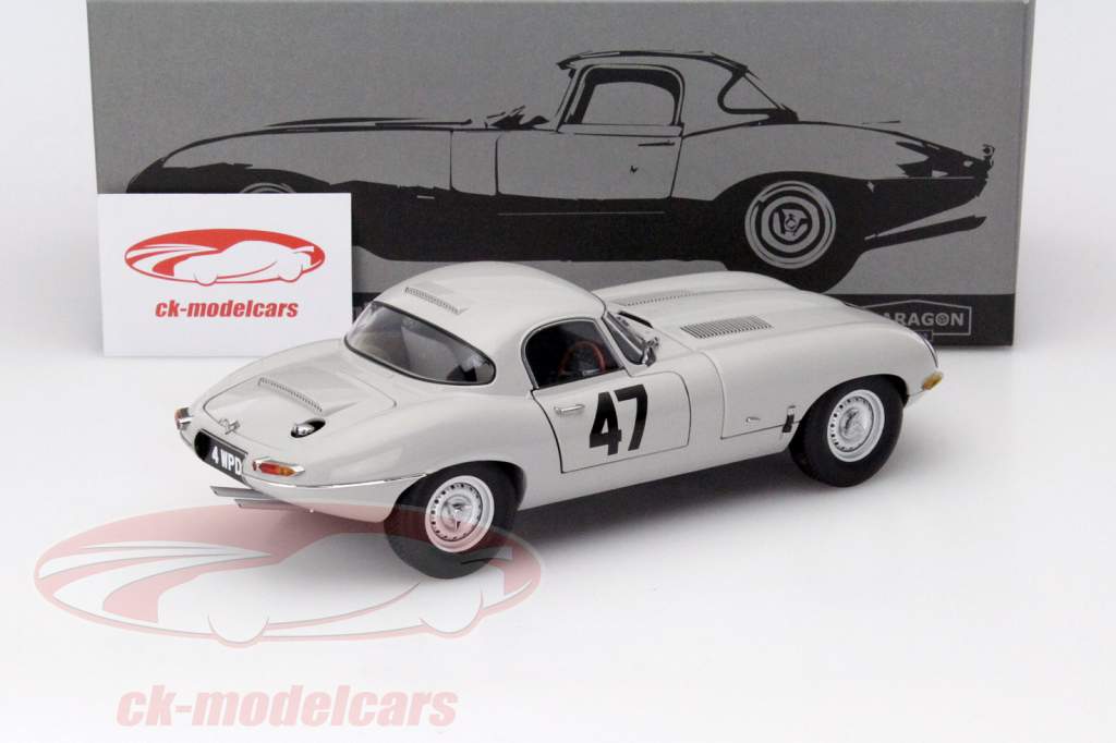 Jaguar E-Type Lightweight #47 Coombs 1:18 Paragon Models