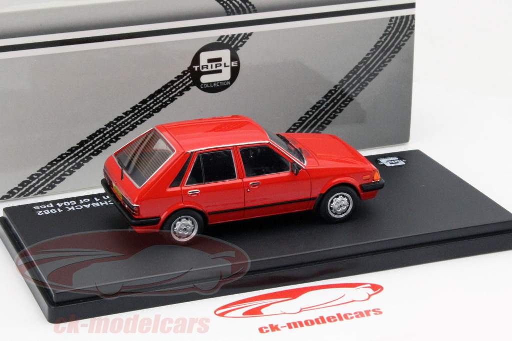 马自达 323 掀背车(Hatchback) 1982年 红色 1:43 Triple9