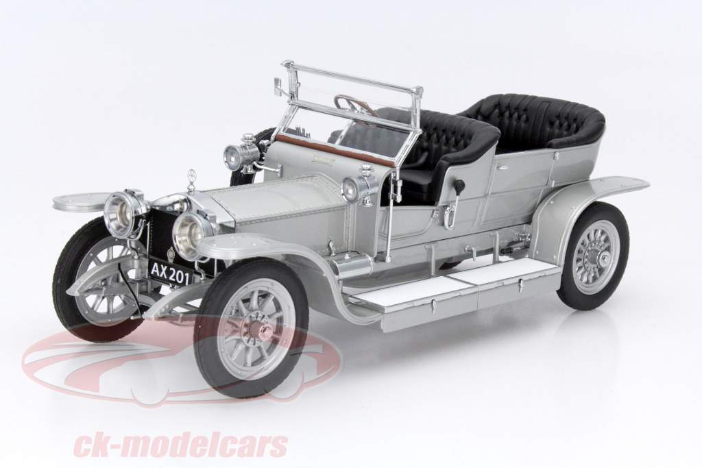 Rolls Royce Silver Ghost jaar 1906 zilver 1:18 Neo