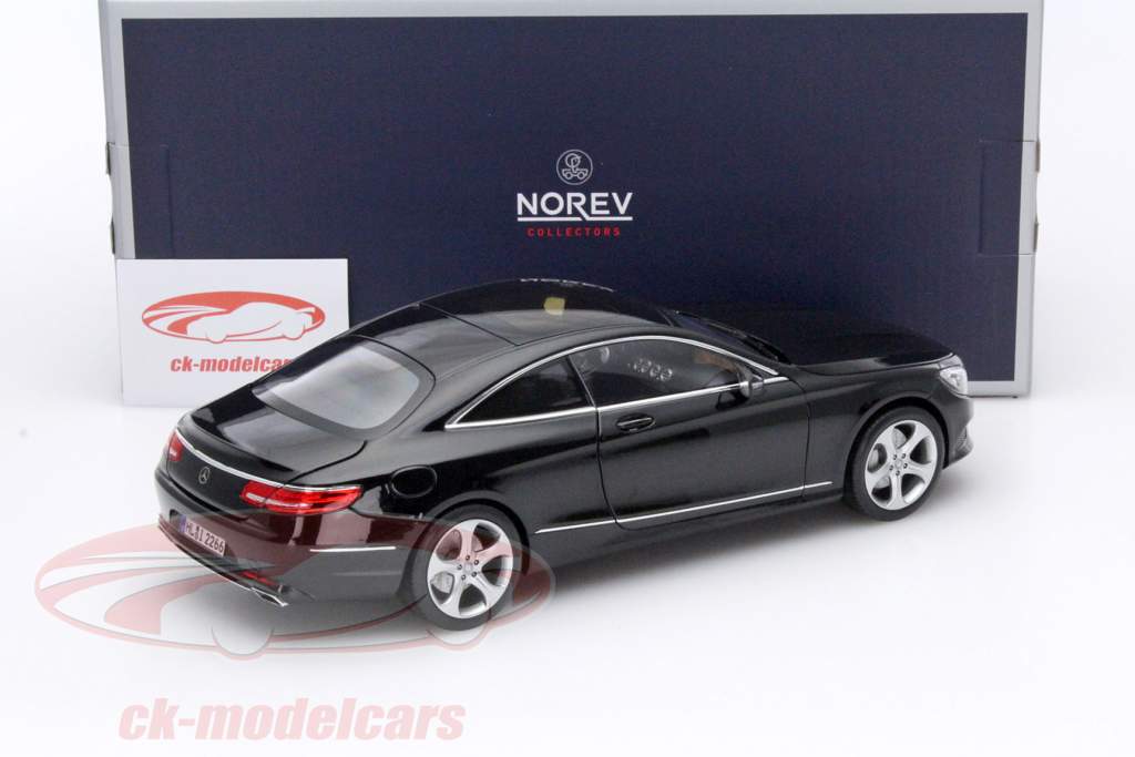 梅赛德斯 - 奔驰 S级 双门轿跑车 2014年 黑色 1:18 诺威尔 Norev