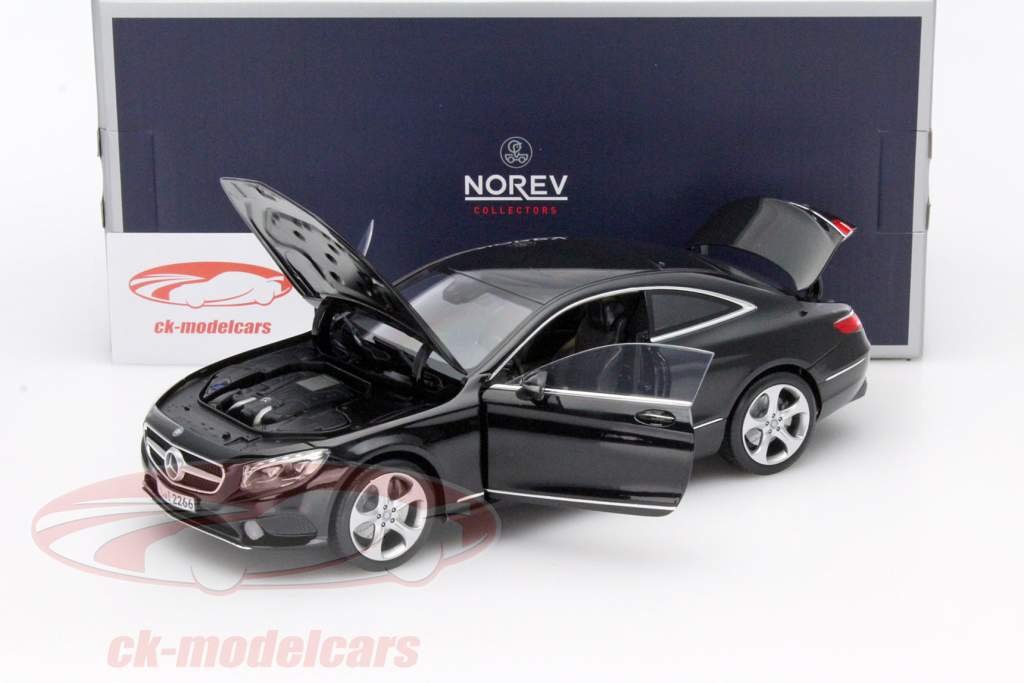 梅赛德斯 - 奔驰 S级 双门轿跑车 2014年 黑色 1:18 诺威尔 Norev
