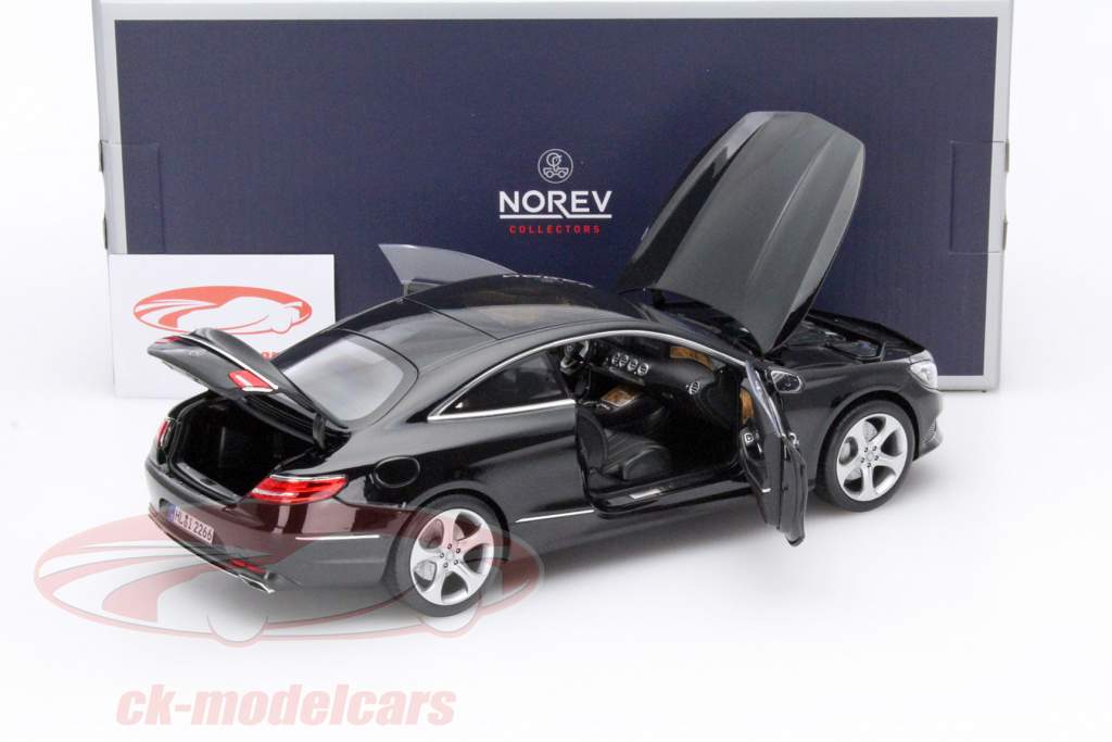 梅赛德斯 - 奔驰 S级 双门轿跑车 2014年 黑色 1:18 诺威尔 Norev