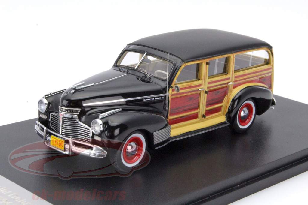 ミニカー　1/43 Chevrolet Special Deluxe Station Wagon 1941(ブラック×ウッド) [NEO45840] Neo 1:43 Chevrolet Special Deluxe Station Wagon Year 1941