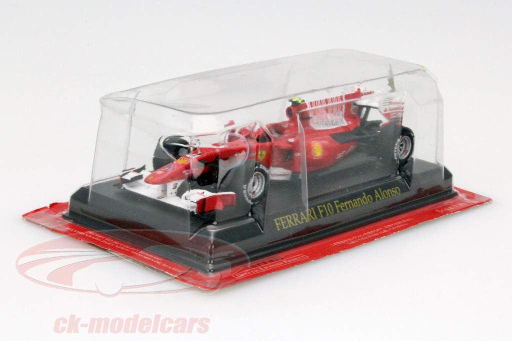 车手:费尔南多·阿隆索~法拉利 F10 #8一级方程式2010年 1:43 Altaya