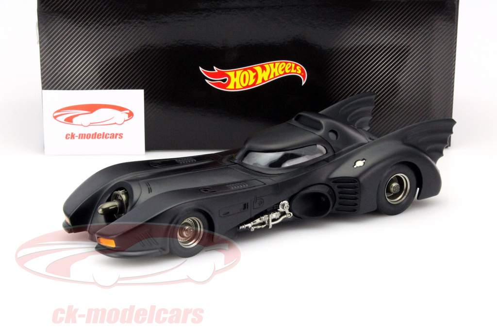 DC Comics Batmobile film Batman Returns 1992 sort 1:18 HotWheels