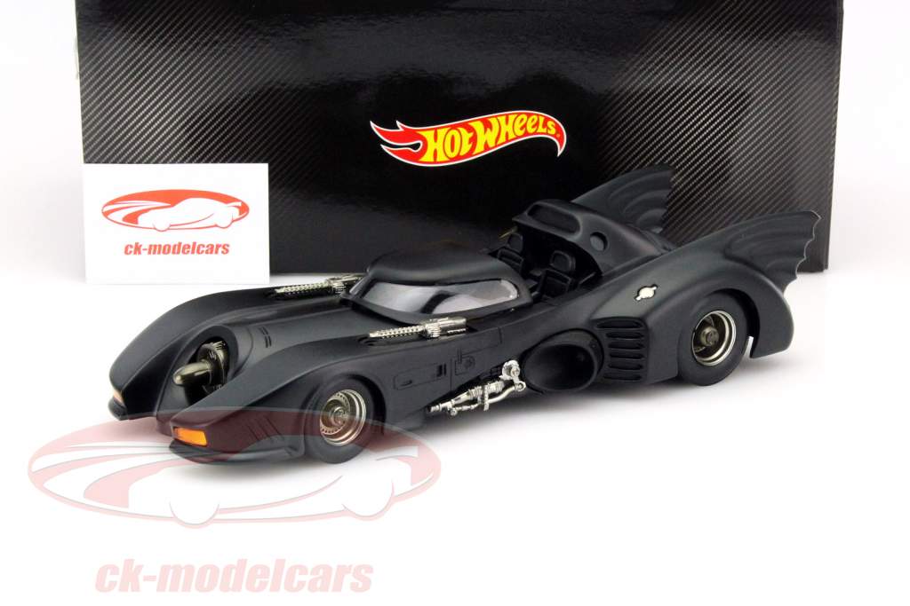 DC Comics Batmobile Movie Batman Returns 1992 black 1:18 HotWheels