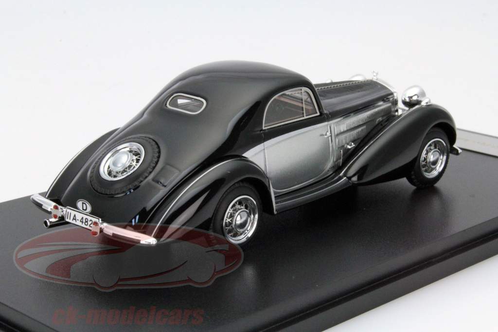 Horch 853 Spezial Coupe Baujahr 1937 schwarz / silber 1:43 Neo