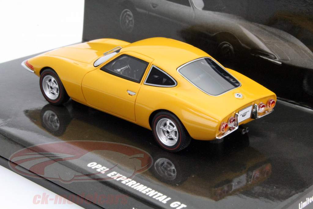 Opel Experimental GT año 1965 ocre amarillo 1:43 Minichamps
