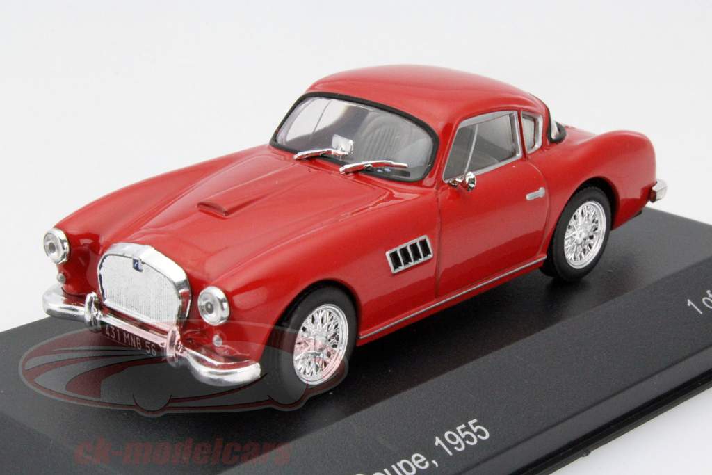 Talbot Lago 2500 Coupe année 1955 rouge 1:43 WhiteBox
