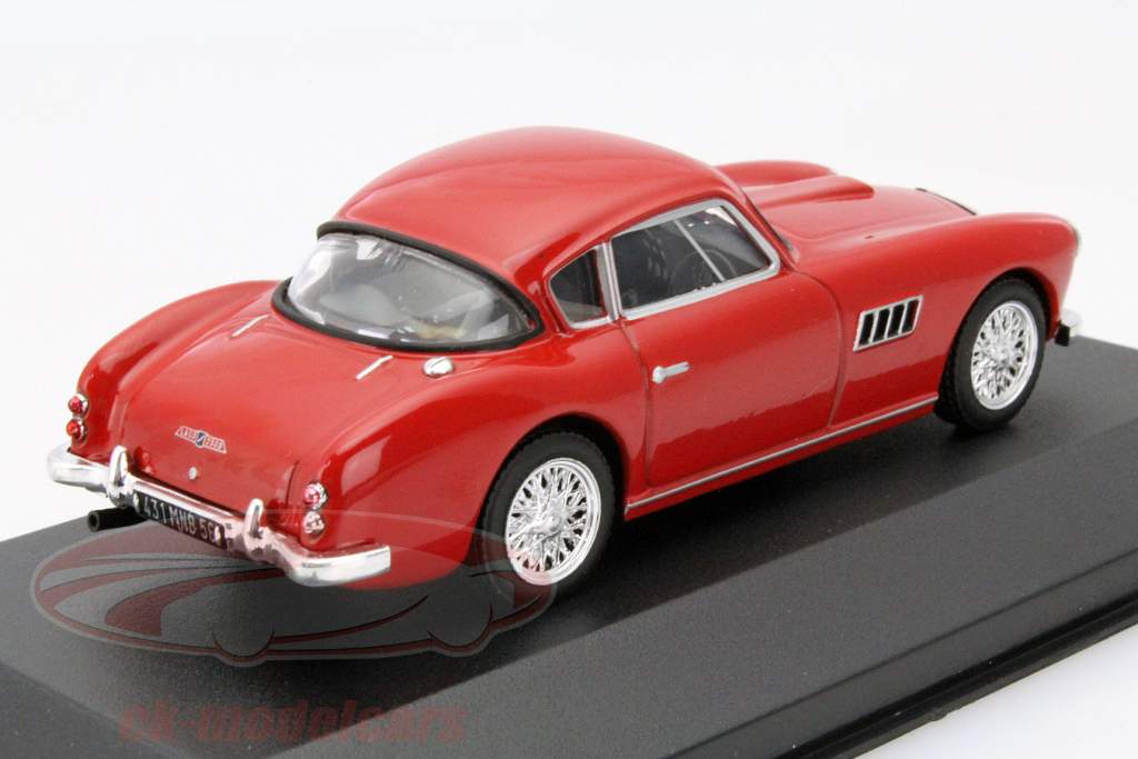 塔尔博特 拉戈 2500 轿跑车1955年 红色 1:43 WhiteBox