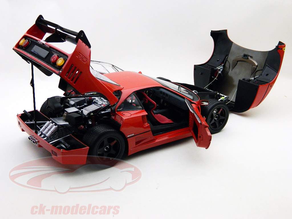 MAKE-UP フェラーリF40 ライトウエイト 1990 特別精密モデルです フェラーリ ミニカー 1/18 1990 フェラーリ